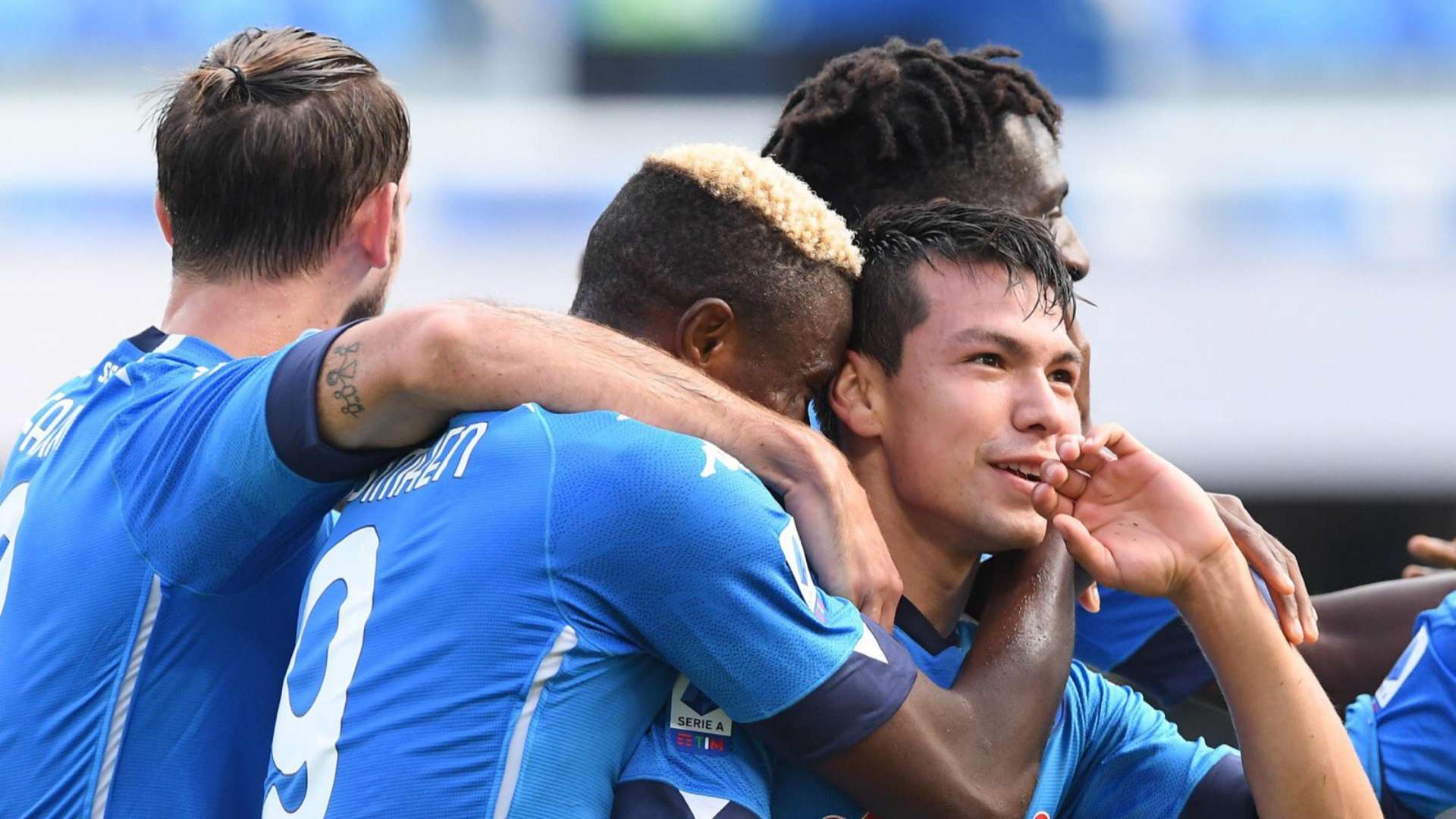 Lozano gol Napoli Atalanta