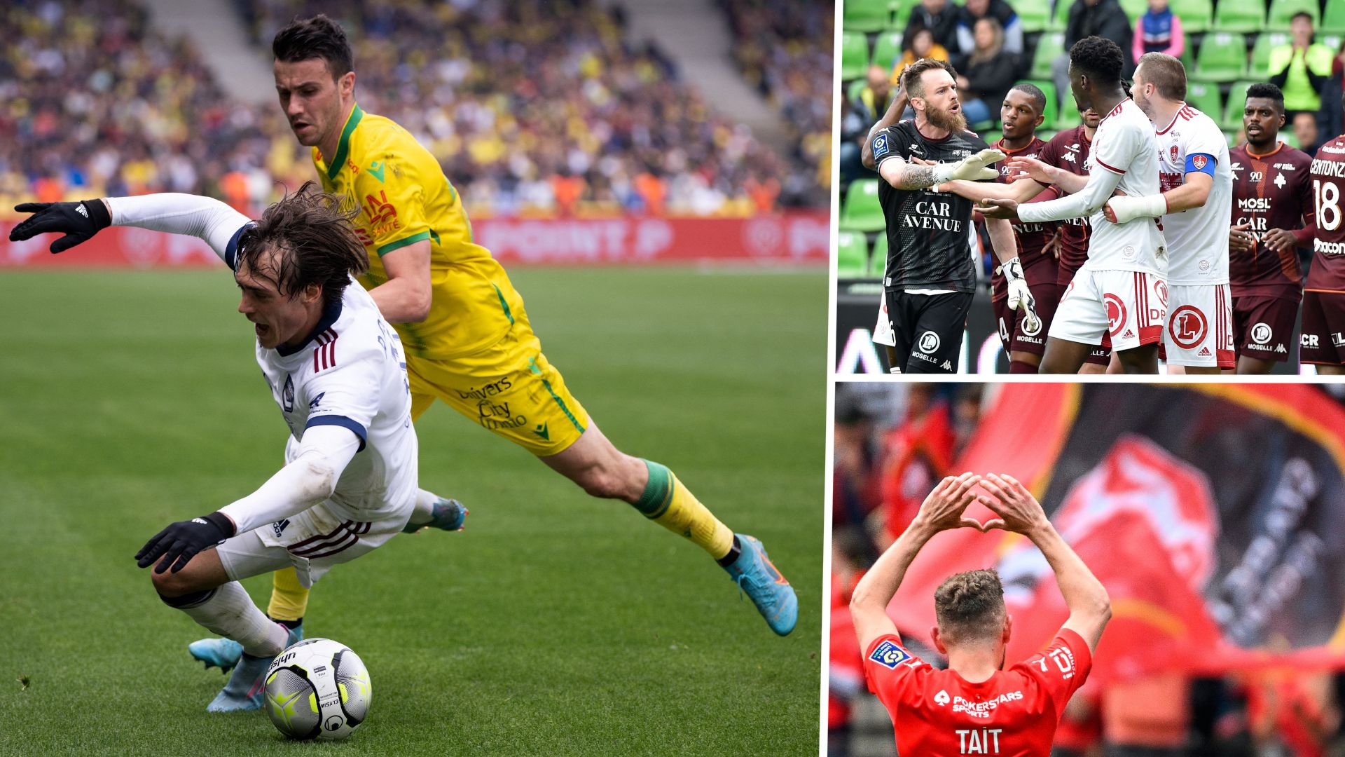 Ligue 1 Multiplex Nantes Bordeaux Metz Brest Rennes