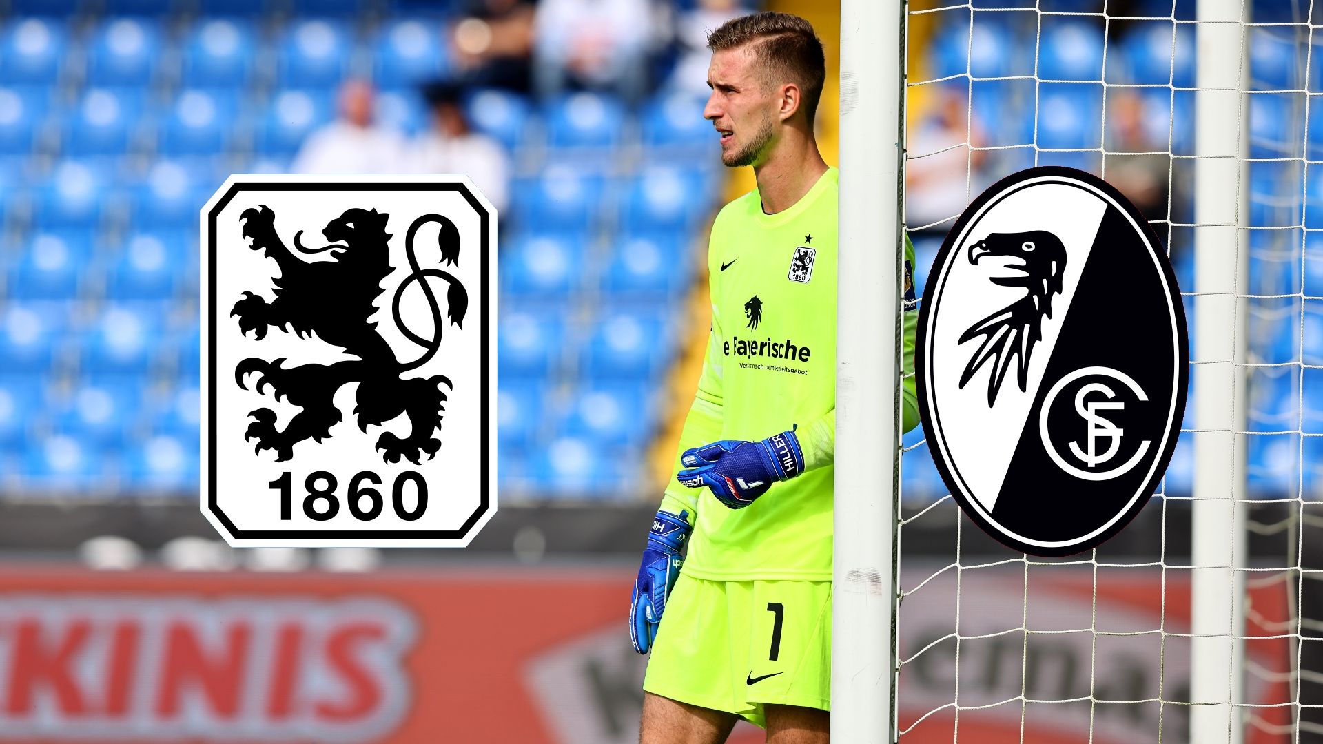 Marco Hiller 1860 München Freiburg II Logos 2021