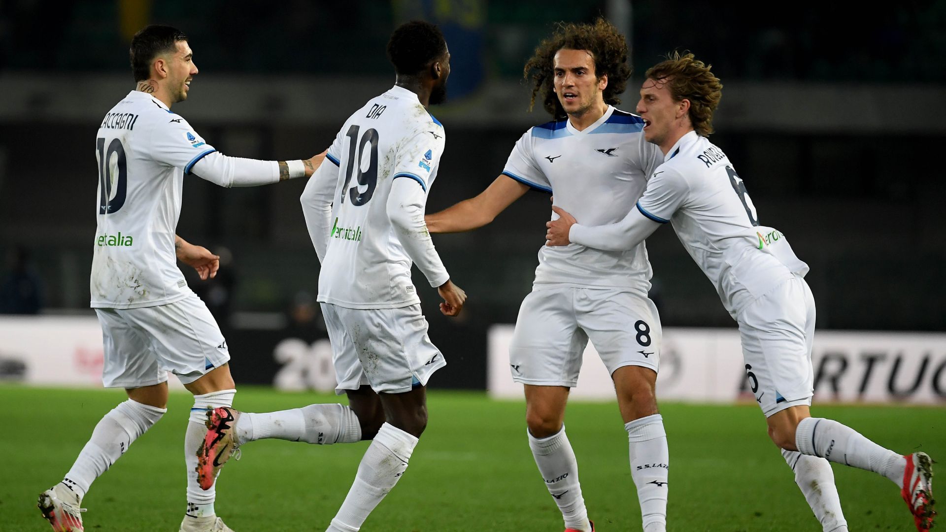 Verona lazio esultanza