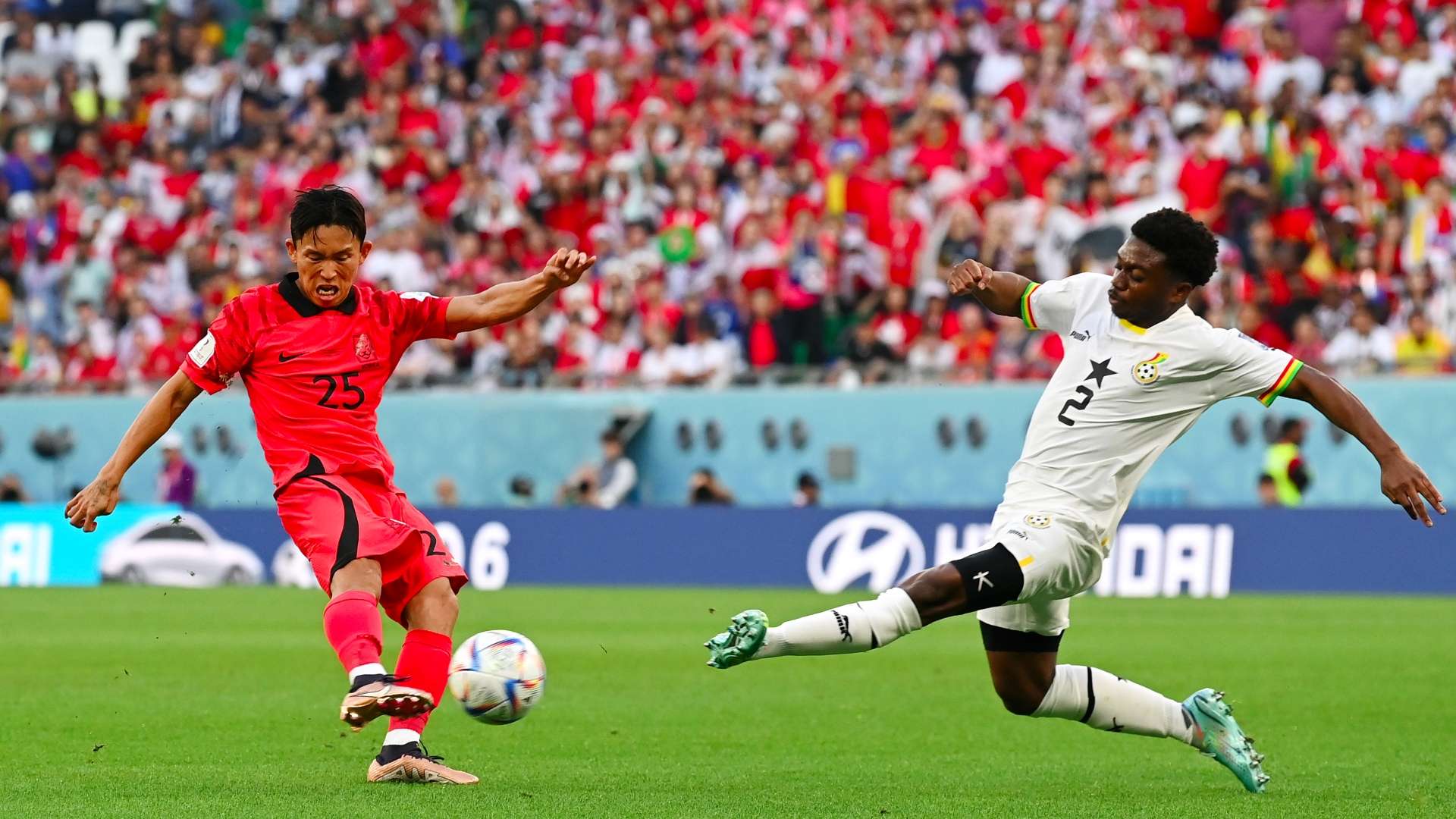 Corea del Sur vs. Ghana Qatar 2022