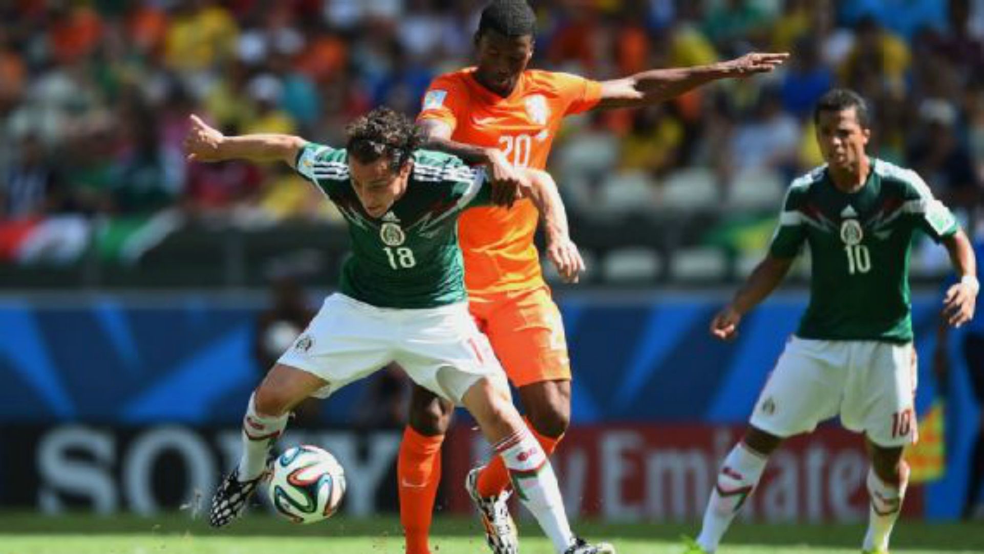 México Holanda Brasil 2014