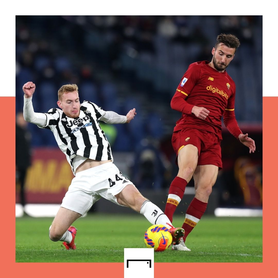 Dejan Kulusevski Juventus Roma Serie A 2021-22 GFX