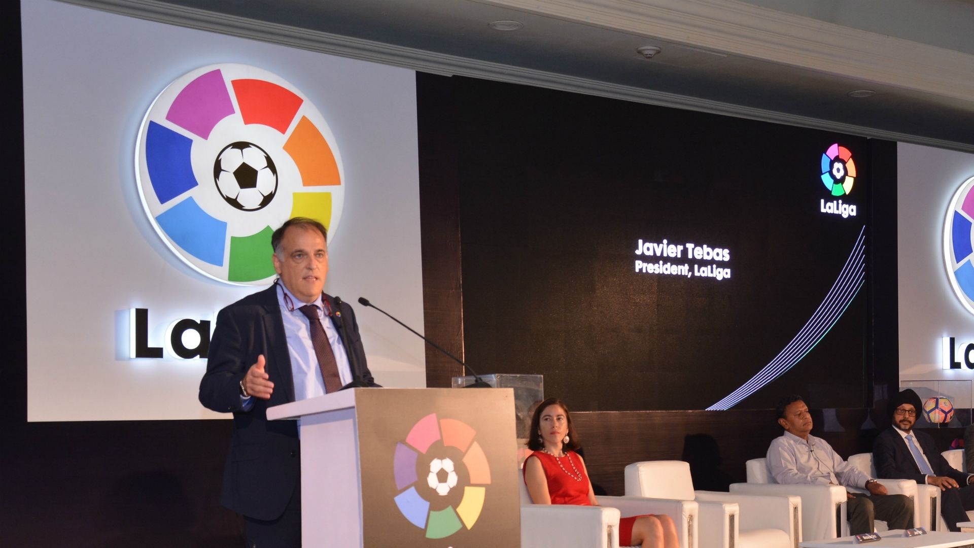 Javier Tebas La Liga India