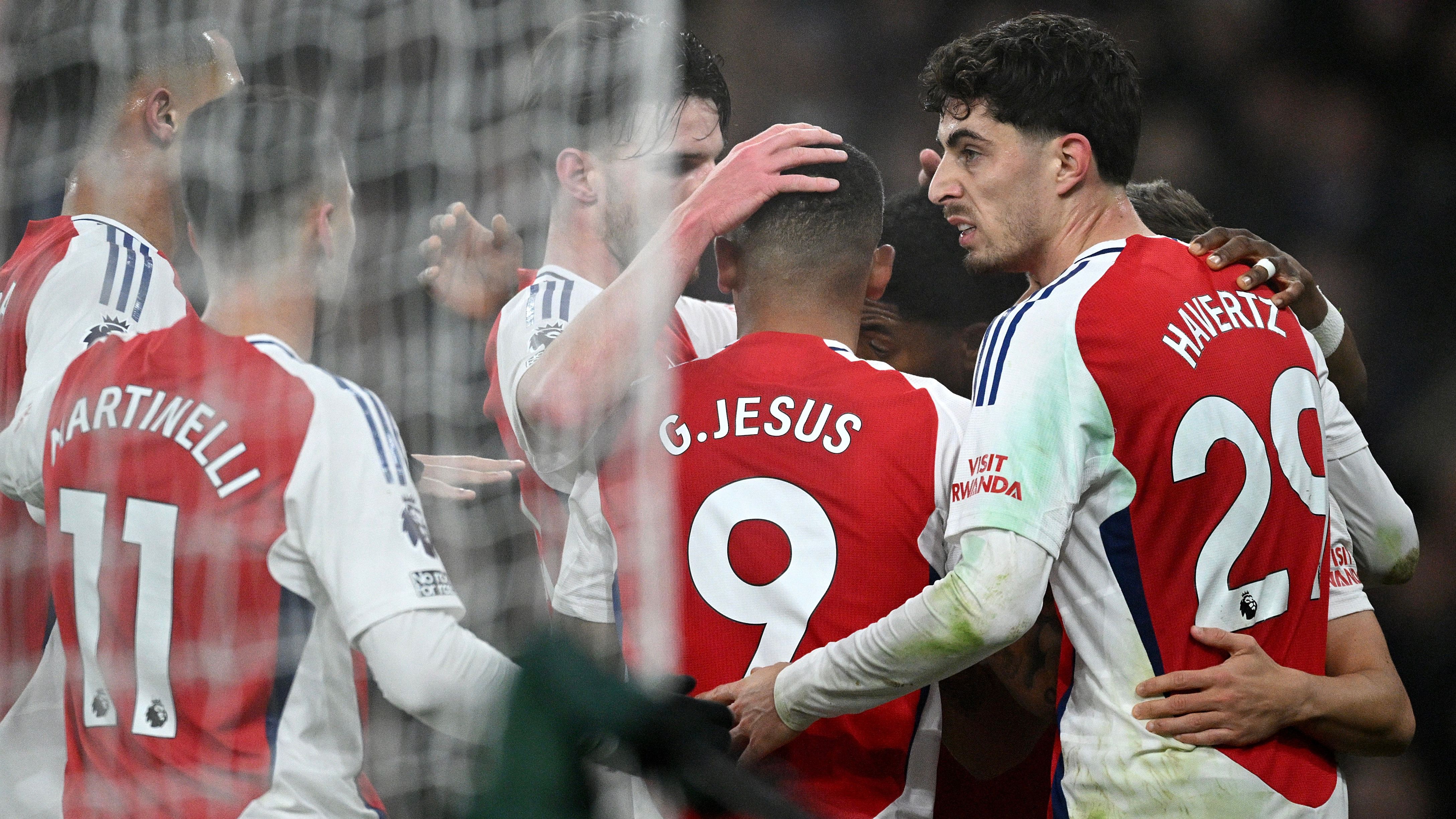 アーセナル vs イプスウィッチタウン | 2024年12月27日 | Goal