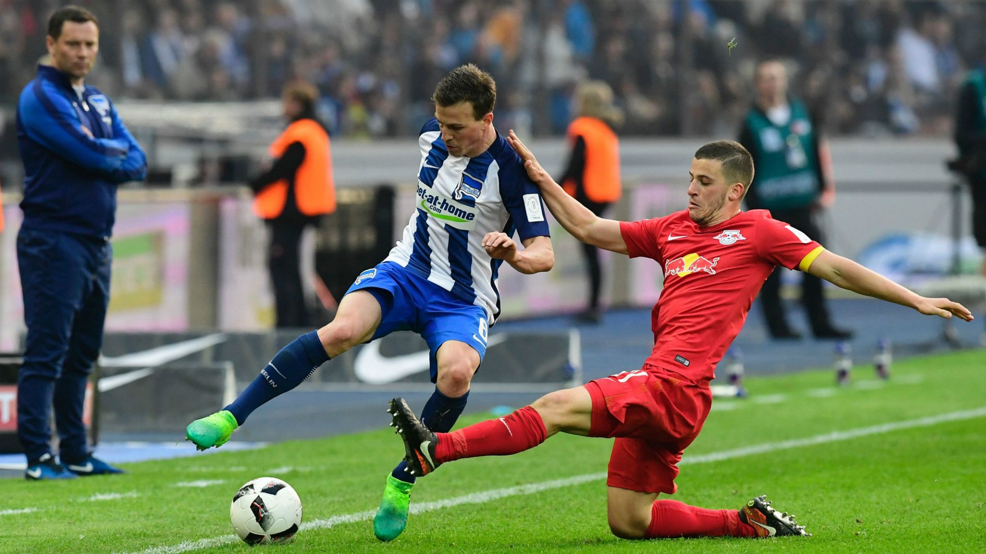Vladimir Darida Diego Demme Hertha RB Leipzig