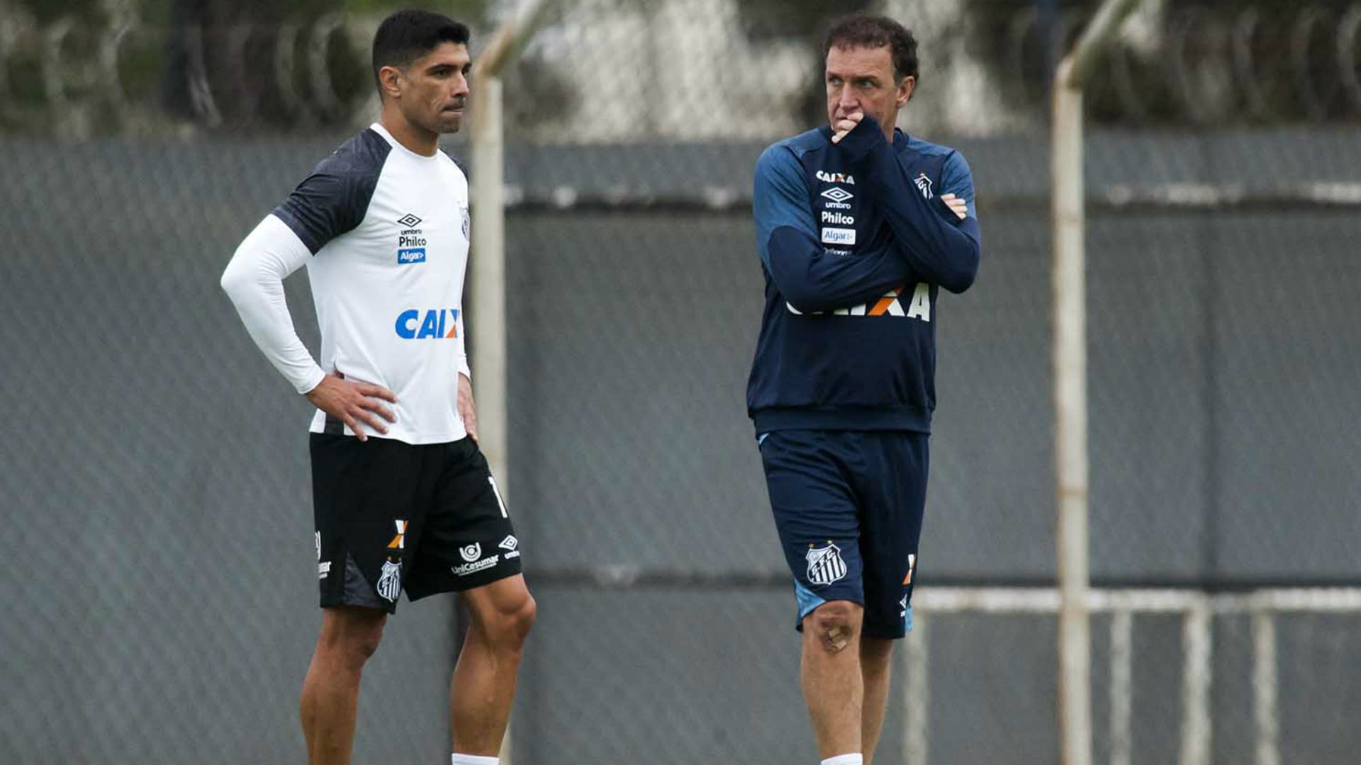 Renato e Cuca - Santos - 10/2018