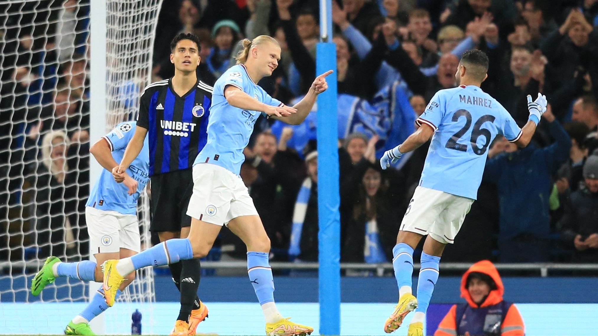 Haaland Manchester City Copenhague