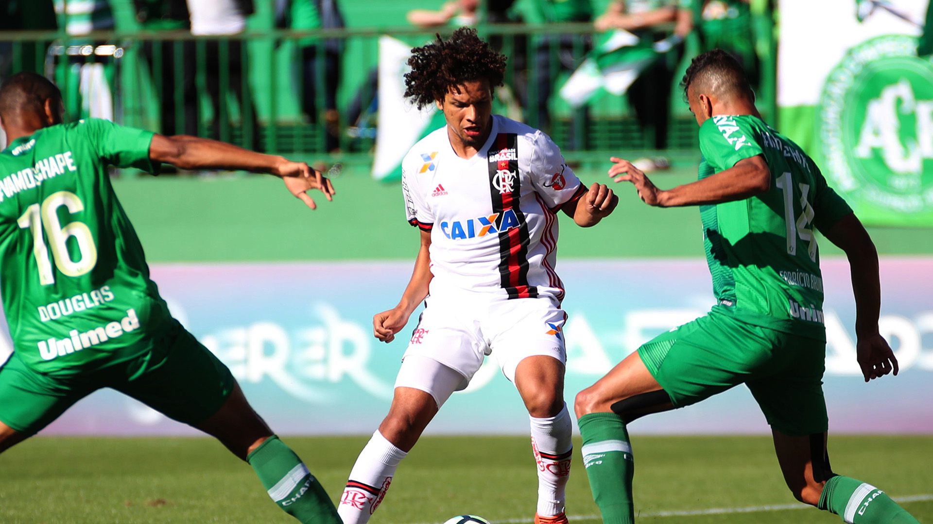 Willian Arao Chapecoense Flamengo Brasileirao Serie A 15102017