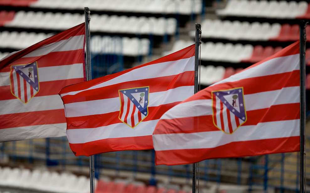 Atletico madrid logo flag