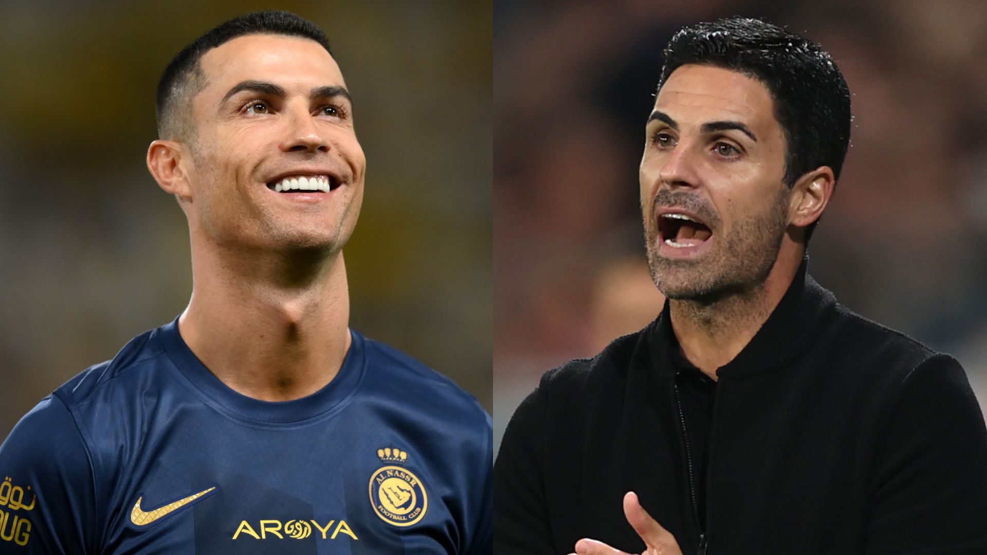 Ronaldo-Arteta split