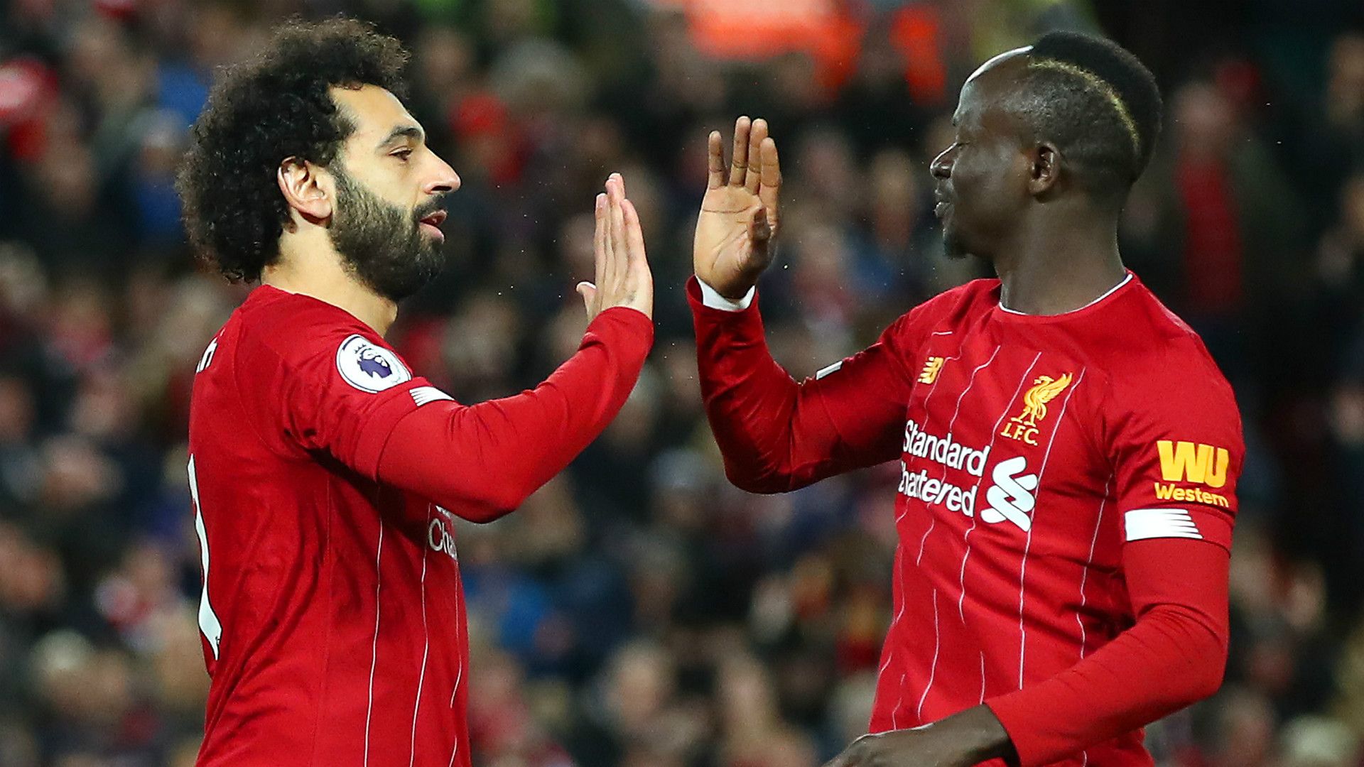 Mohamed Salah Sadio Mane Liverpool 2019-20