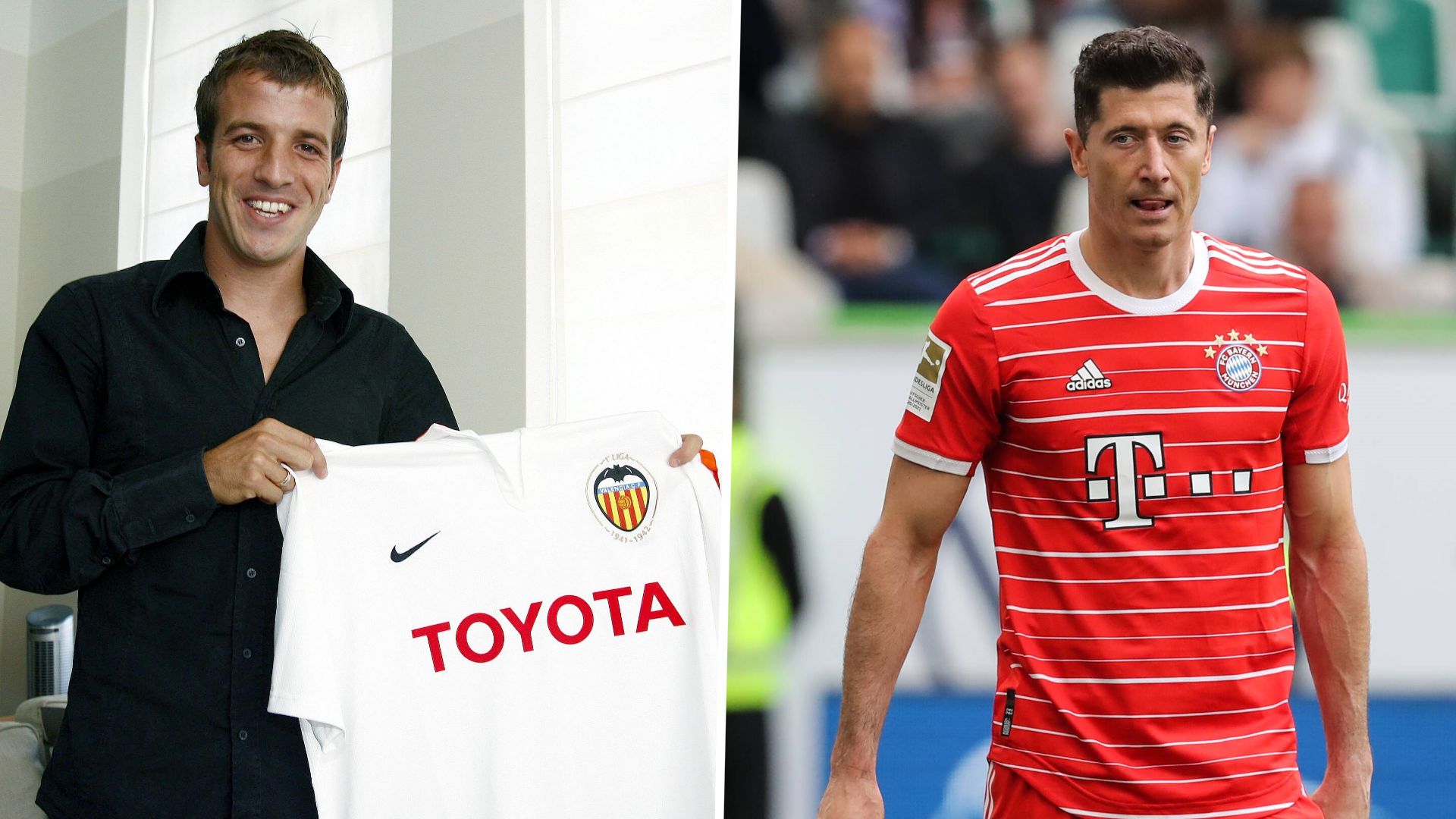 GFX Rafael van der Vaart Robert Lewandowski