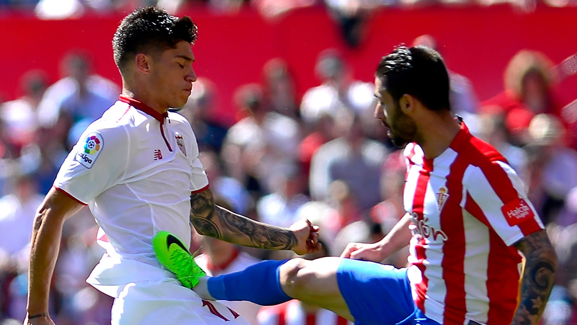Joaquin Correa Sevilla Sporting Gijon La Liga