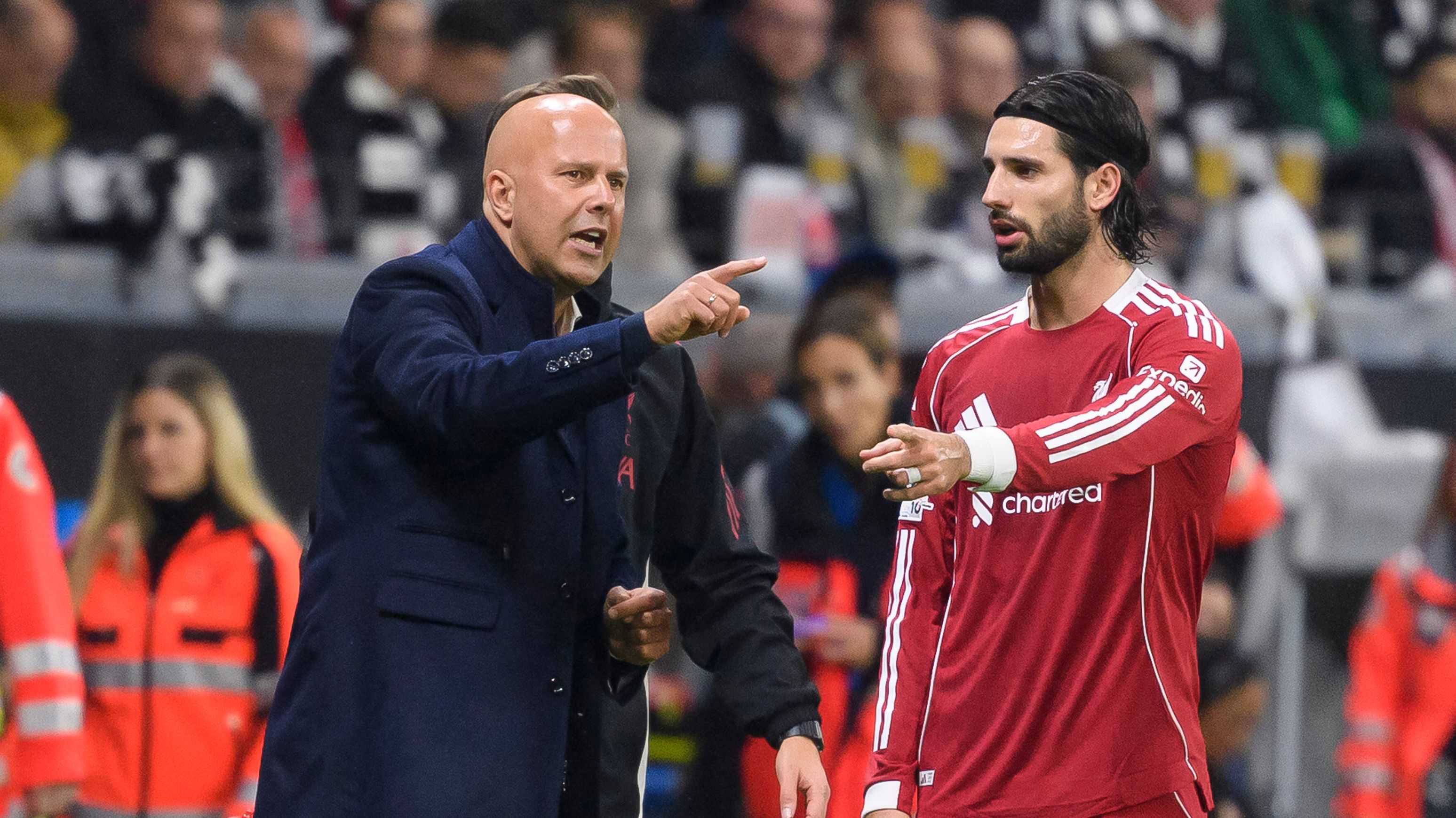 Arne Slot Szoboszlai Dominik