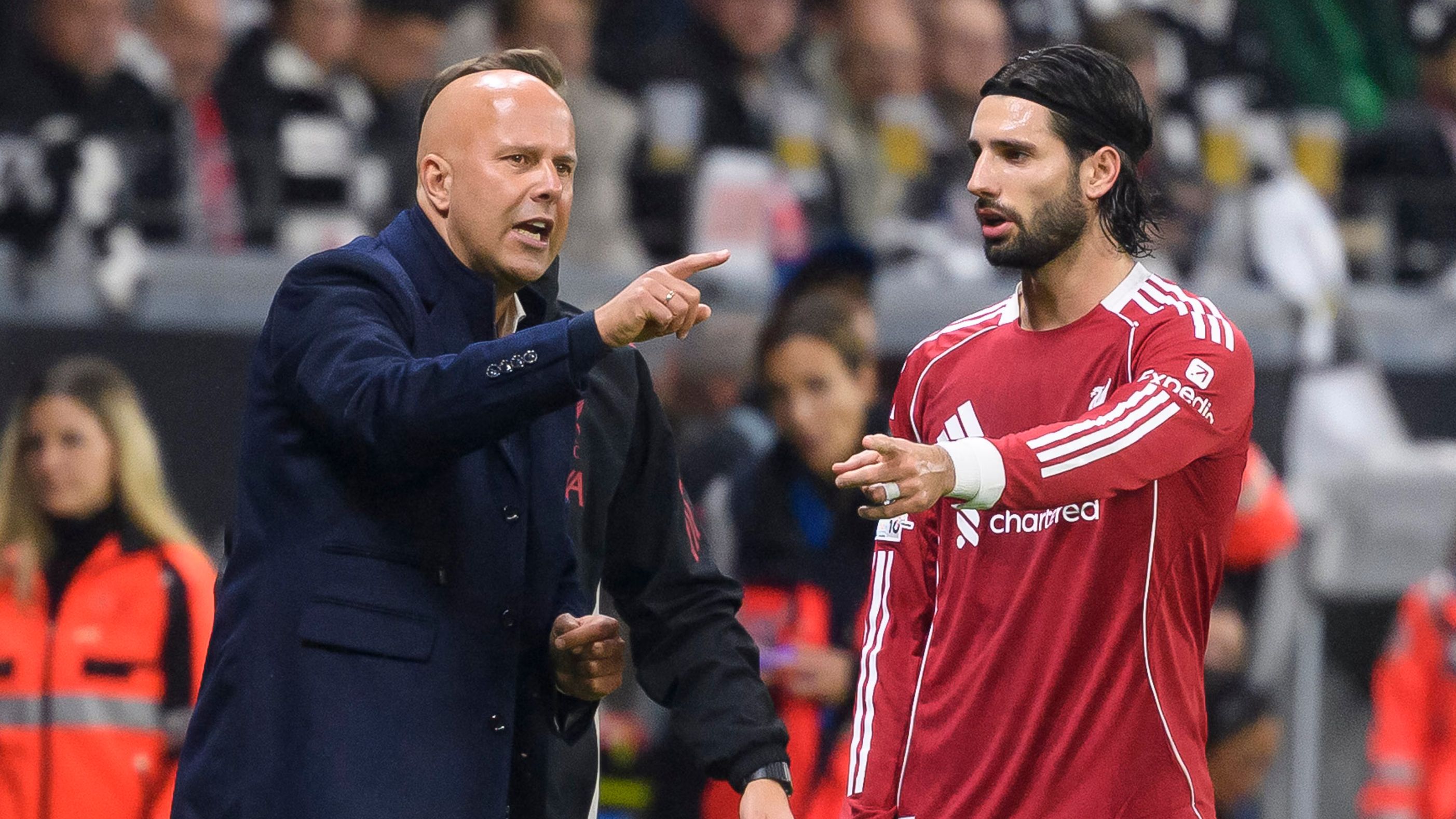 Arne Slot Szoboszlai Dominik