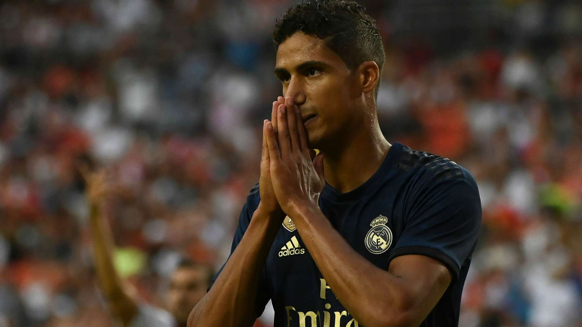 Varane, en un amistoso.