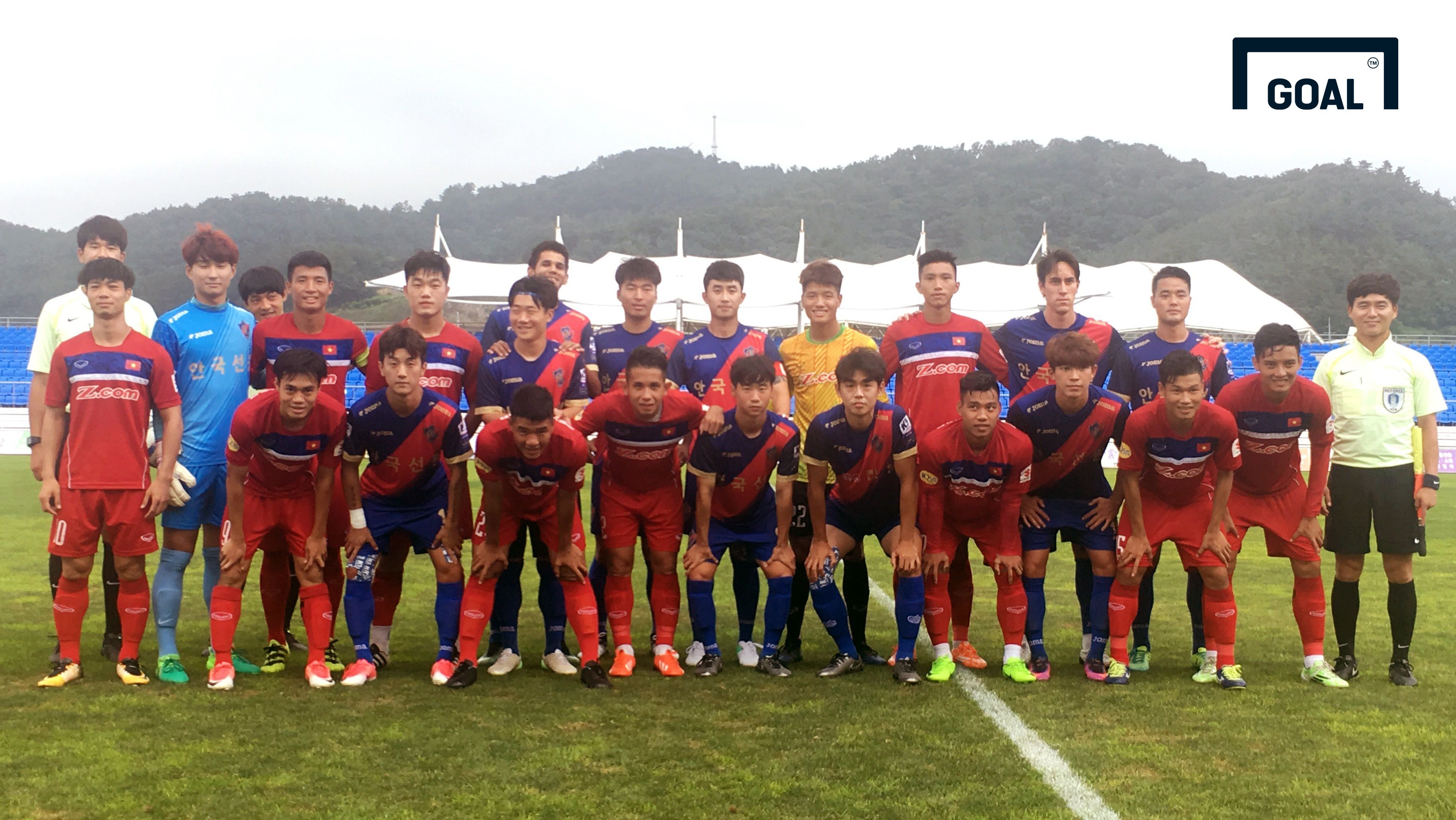 U22 Việt Nam Busan Transportation Giao hữu 9/8