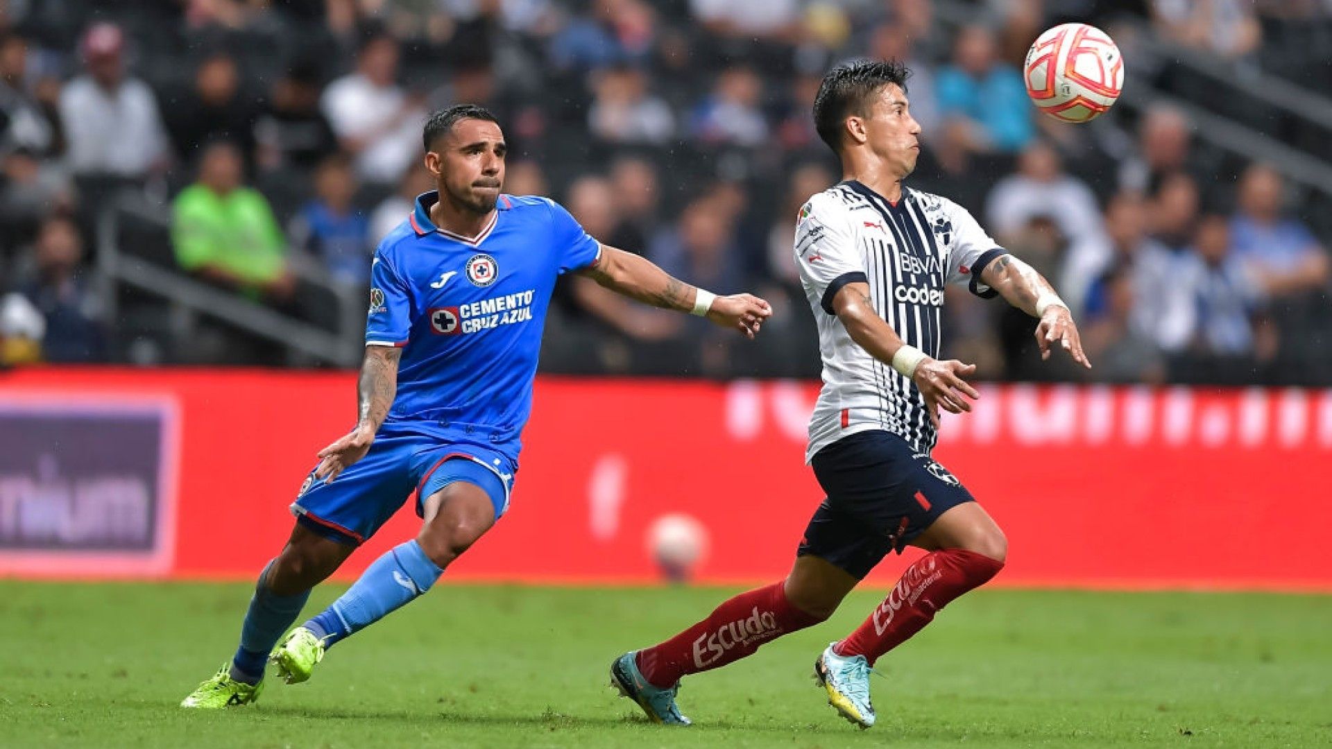 Jesús Escoboza Maximiliano Meza Monterrey Cruz Azul Apertura 2022