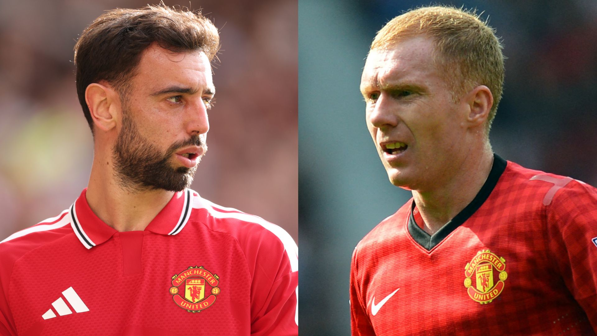 Bruno Fernandes Paul Scholes Manchester United