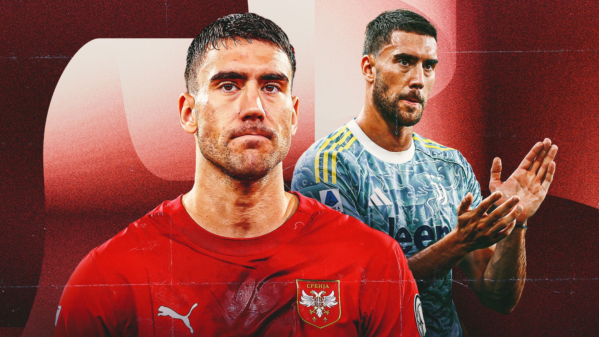 Dusan Vlahovic back GFX