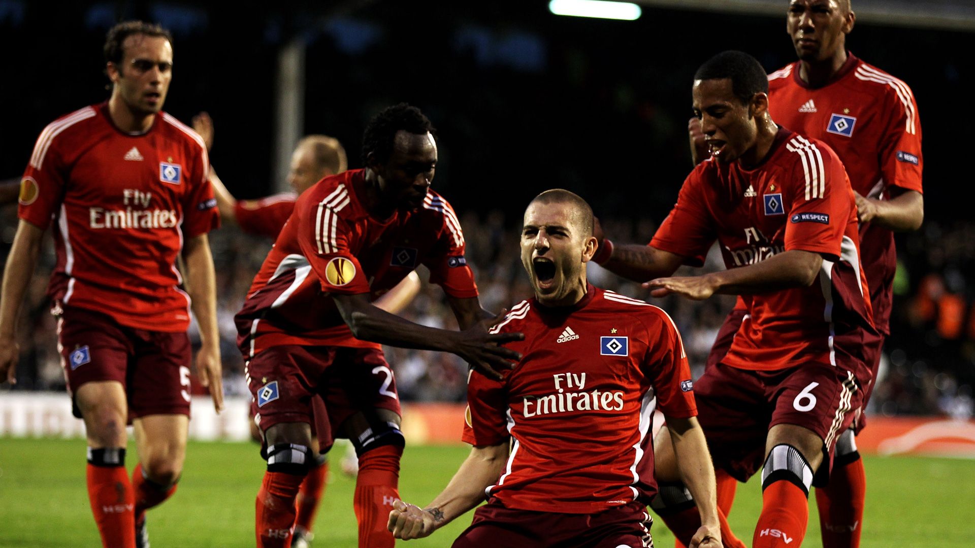 HSV Jubel vs Fulham EL