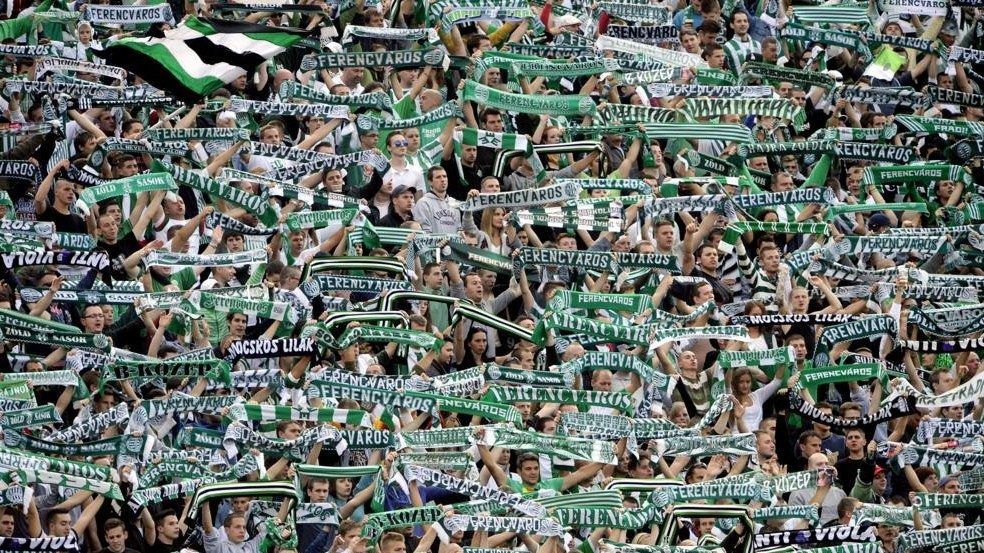 Ferencváros Fradi szurkolók