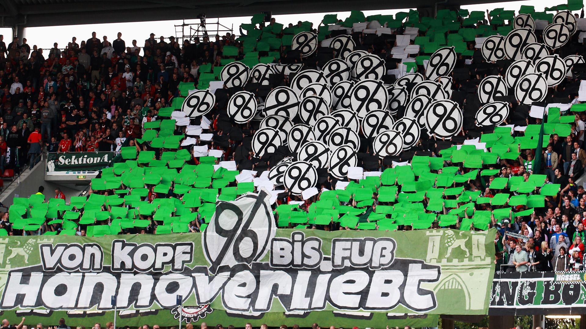 Hannover 96 Fans Choreo