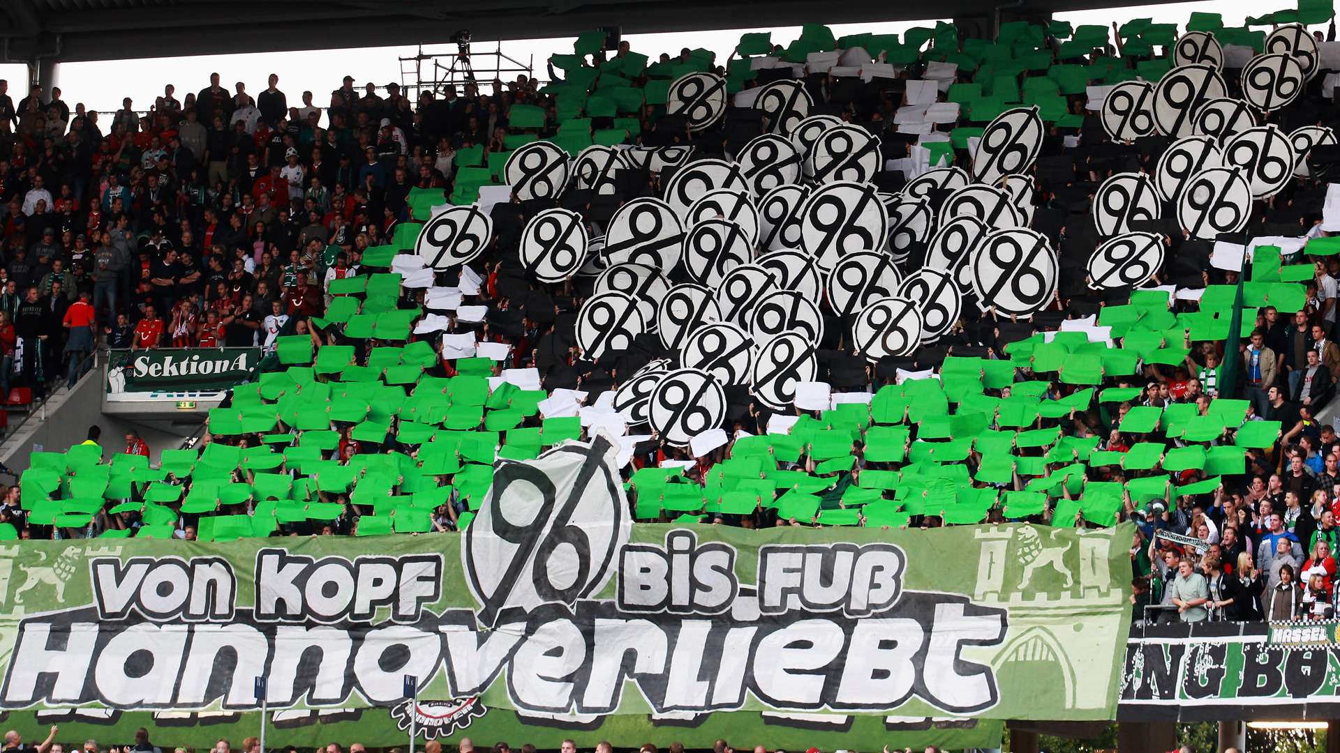 Hannover 96 Fans Choreo