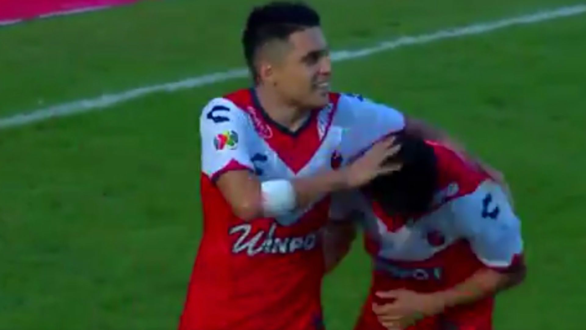 veracruz festejo gol pumas
