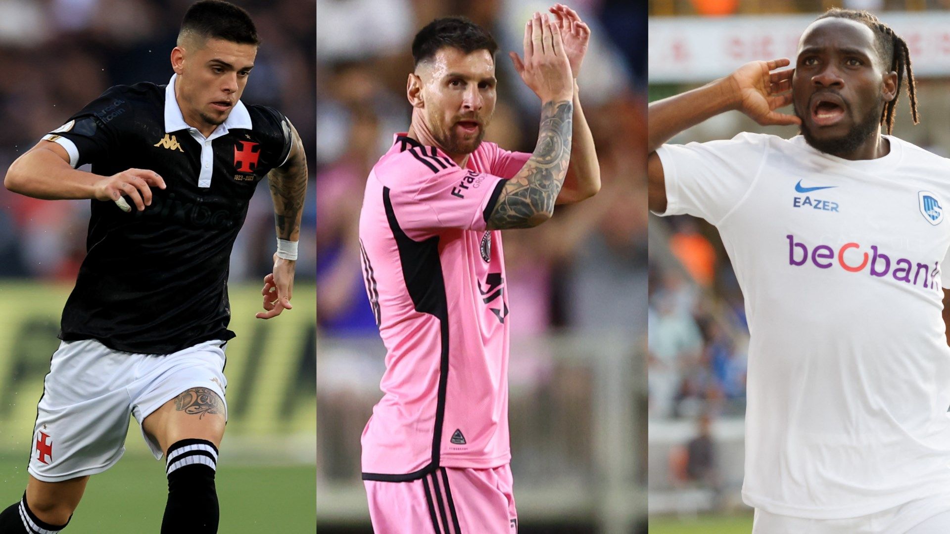 Gabriel Pec, Lionel Messi, Joseph Paintsil split