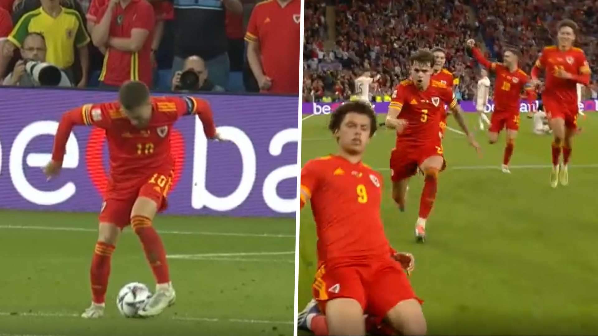 GFX Aaron Ramsey Wales