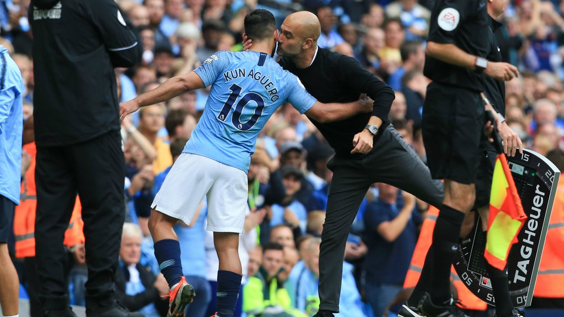 Sergio Agüero - Pep Guardiola Manchester City