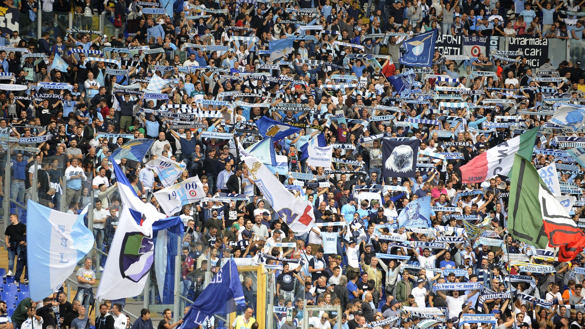 Lazio fans - Serie A