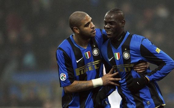 Adriano & Mario Balotelli - Inter