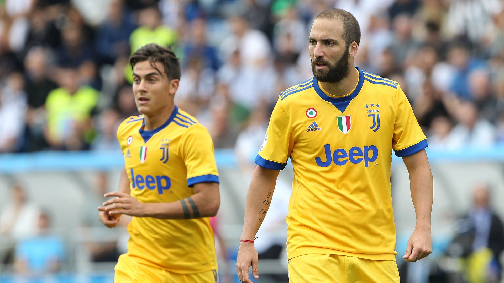Paulo Dybala Gonzalo Higuain Sassuolo Juventus Serie A