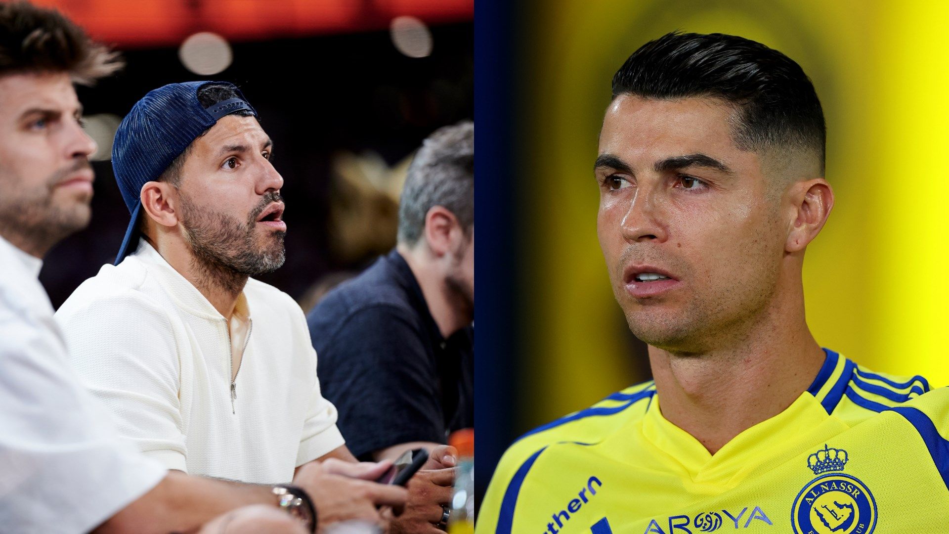 Sergio Aguero Cristiano Ronaldo