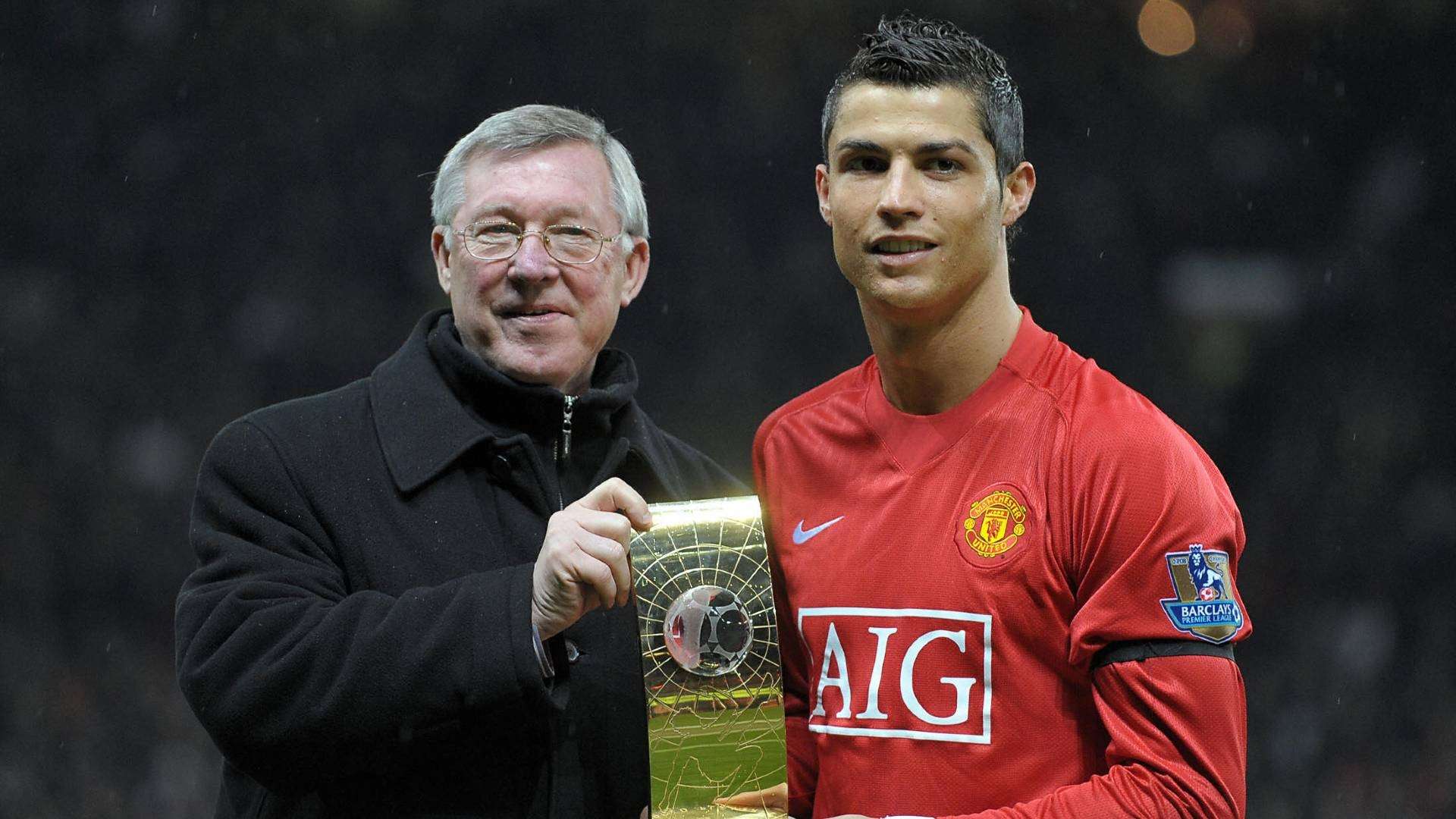 Cristiano Ronaldo Alex Ferguson Manchester United