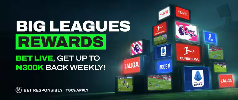Bet9ja’s Big Leagues Rewards