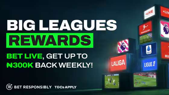 Bet9ja’s Big Leagues Rewards
