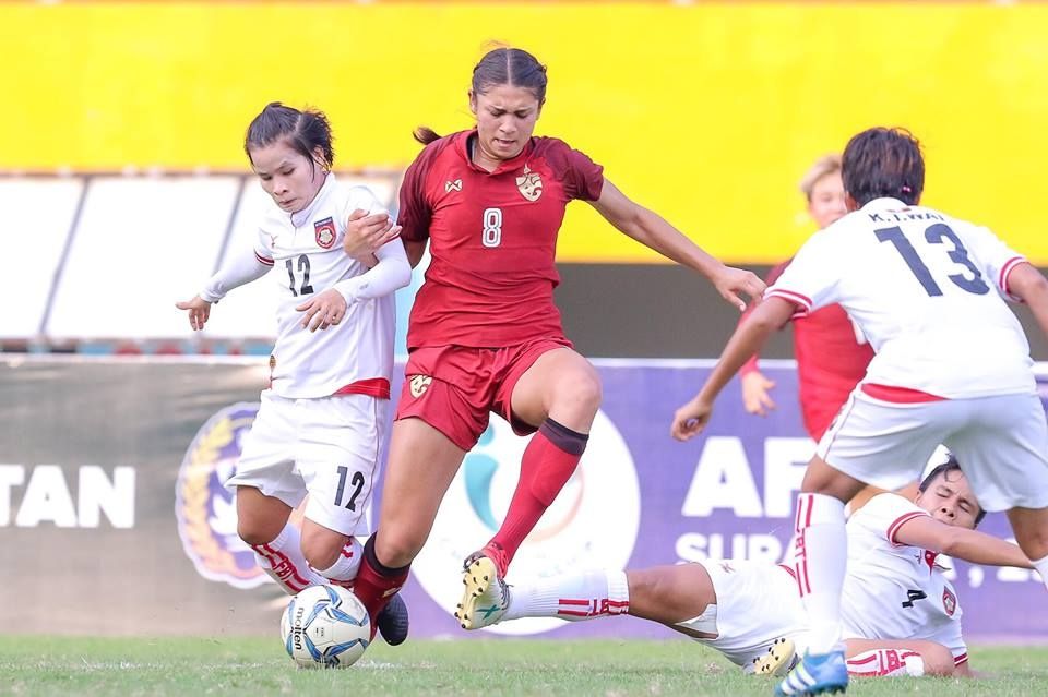 ฟุตบอลหญิง ไทย-เมียนมา