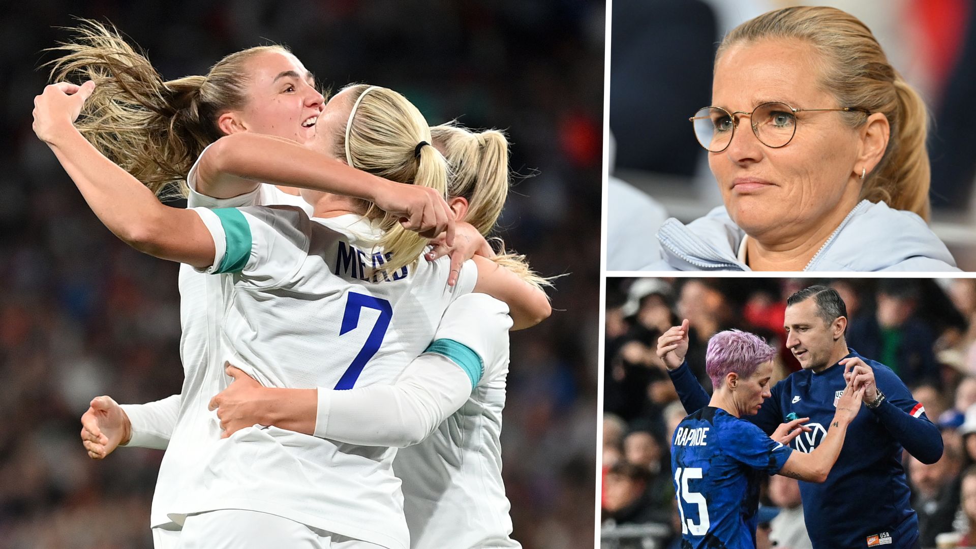 England USMNT 2022 split 