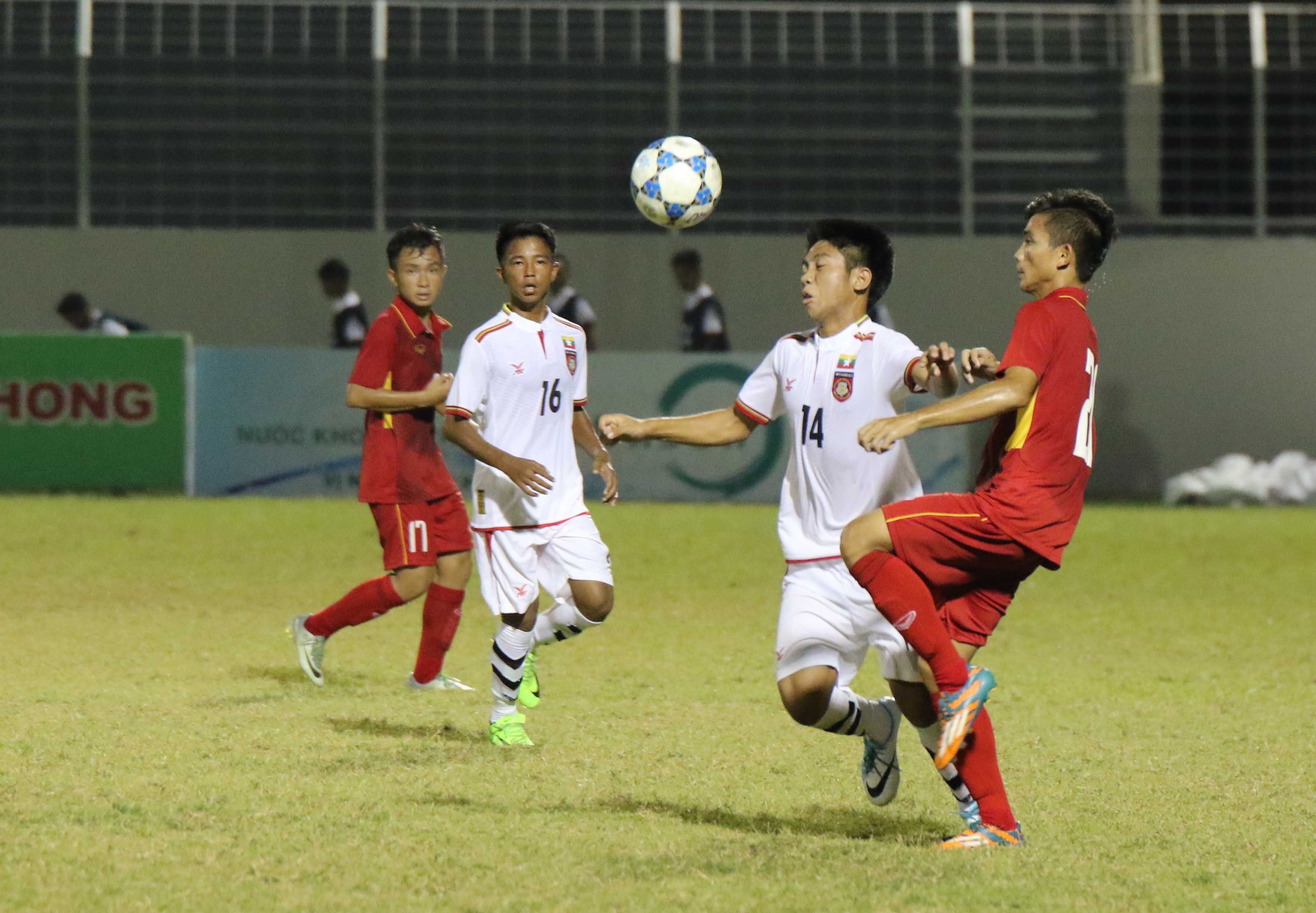 U15 Việt Nam U15 Myanmar 18/6