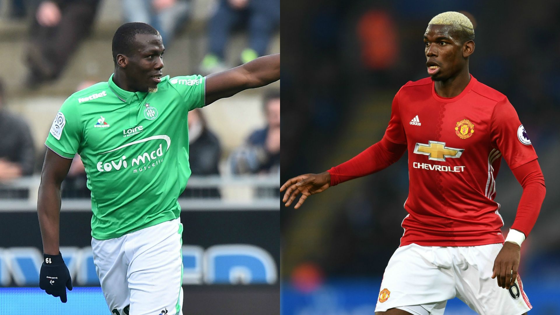 Florentin Pogba Paul Pogba Saint Etienne Manchester United UEFA Europa League