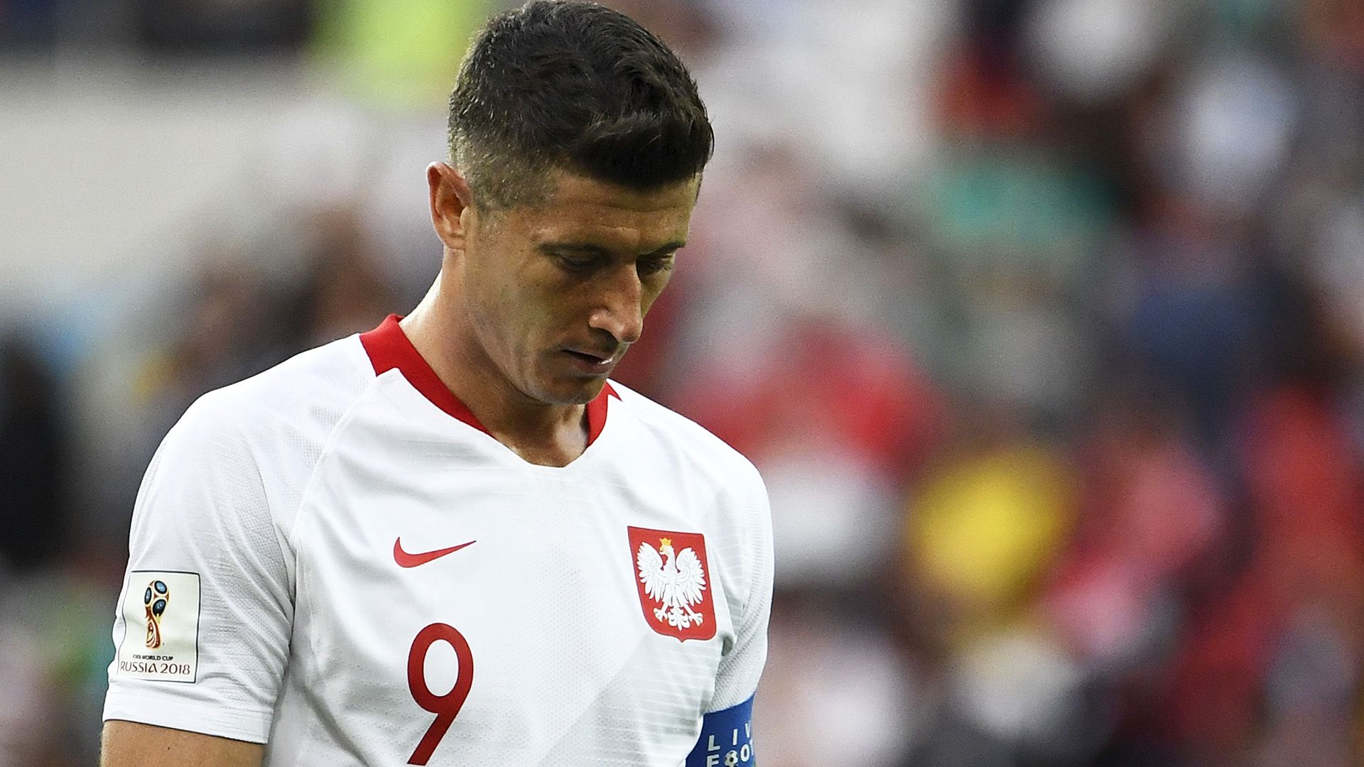Robert Lewandowski Poland Senegal World Cup 2018