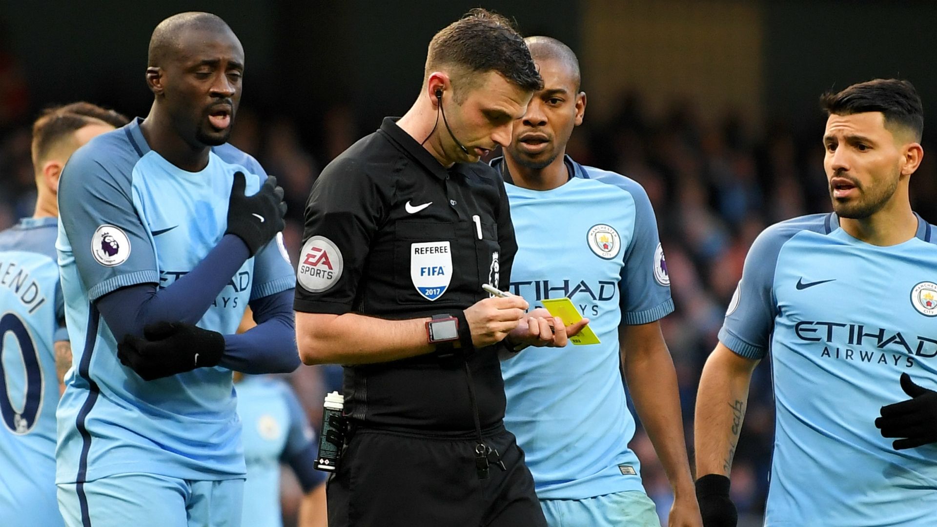Manchester City players - Cropped