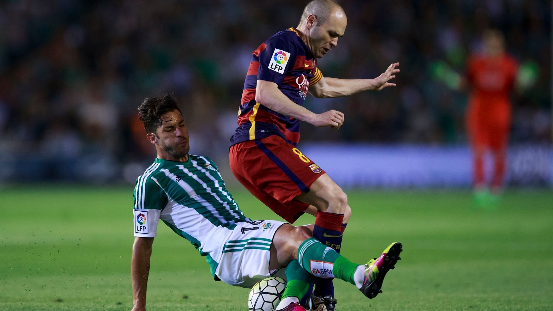 Andres Iniesta Real Betis Barcelona 30042016