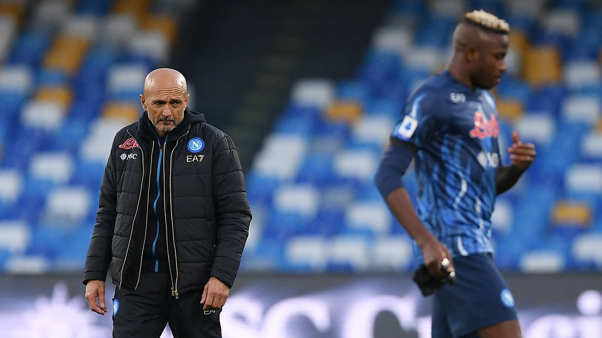 Victor Osimhen Luciano Spalletti Napoli 2021-22