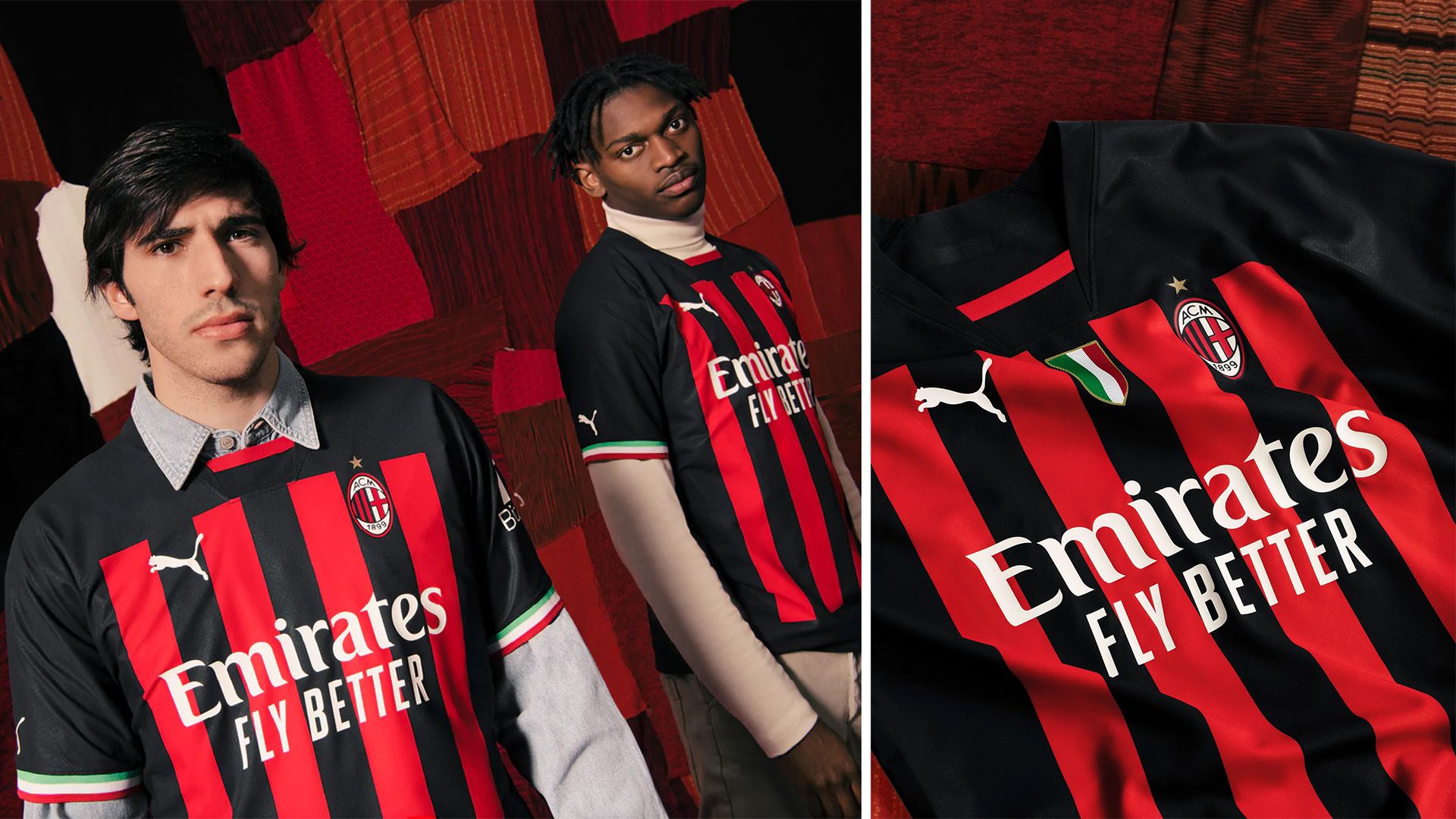 AC Milan release classic design for 2022 23 home kit Goal