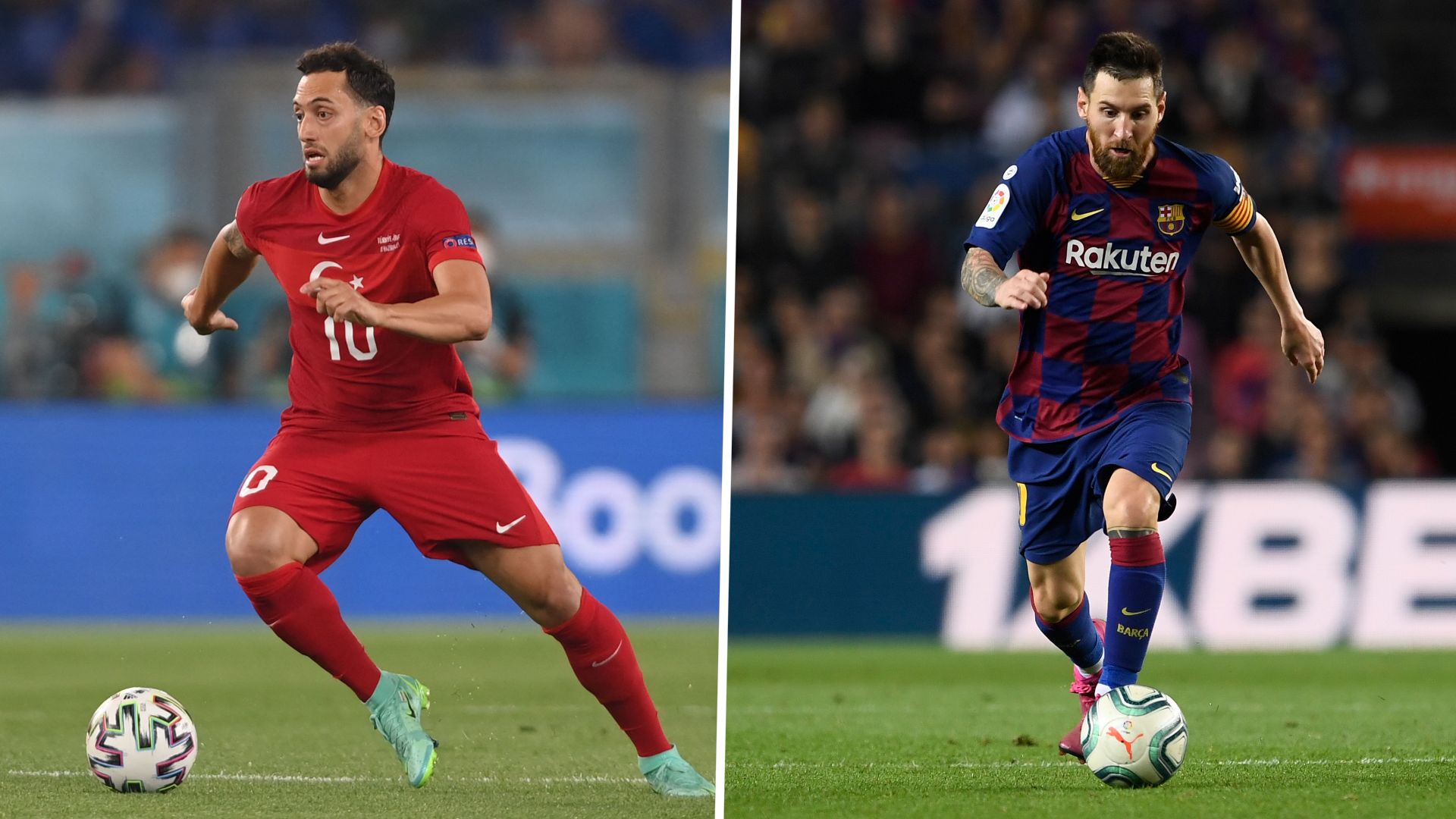 Hakan Çalhanoğlu, Lionel Messi GFX